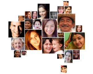 Australia-with-faces